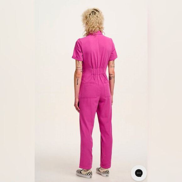 Lucy & Yak Rex Pink Jumpsuit US 12 - Picture 3 of 6